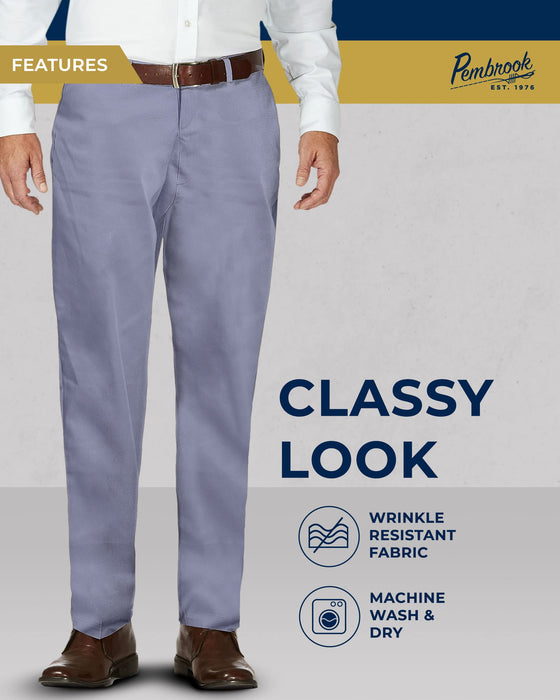 Ruxford Mens Elastic Waist Pants for Seniors - Adaptive Mens Pants for  Elderly, Elastic Waist Pants for Men