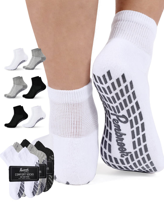 Gripperz Adult Grip Socks  Non-Slip Circulation Socks – Caring