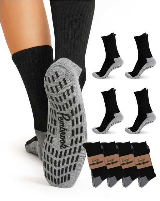 Hospital Socks / Non Slip Socks / Diabetic Safe Socks by Gripperz, Senior  Style